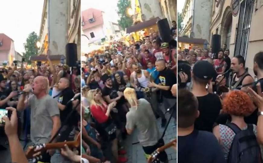 Potpuno ludilo: Dubioza kolektiv zasvirala na ulicama Varaždina